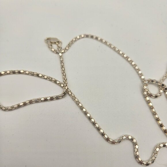 Cultured Freshwater Pearl (8mm) Cubic Zirconia 18" Pendant Necklace Sterling Sil - Picture 3 of 5